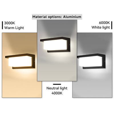 Éclairage murale intérieur LED de 8 W avec un design moderne et une température de couleur de 3000K/4000K/6500K