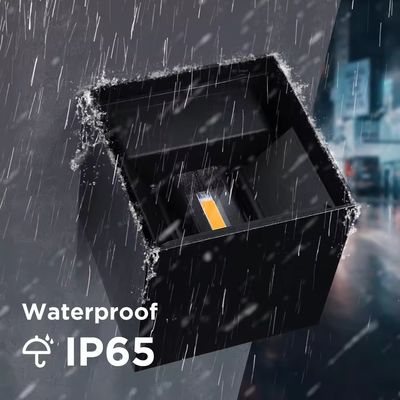 Lumière murale solaire extérieure populaire pour les murs extérieurs imperméable à l'eau 4W/6W/8W/10W CRI 80
