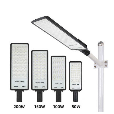 50W 100W 150W 200W extérieur IP66 étanche à l'eau intégré LED Street Light pour High Way Road