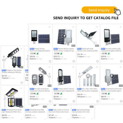 50W 100W 150W 200W extérieur IP66 étanche à l'eau intégré LED Street Light pour High Way Road