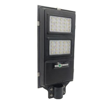 13000lm Flux lumineux Lampes solaires à LED étanches à l'eau avec aluminium gris foncé