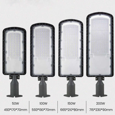 AC85-265V Voltage d'entrée 50W 100W 150W 200w Street Light à LED avec certification CE