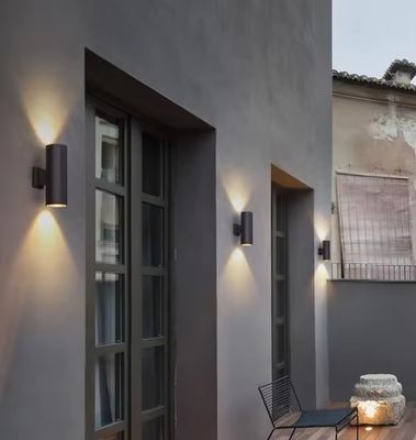 Lampes murales à écran de jardin extérieur à LED diffuseur de lumière murale en aluminium 6W 10W 12W 24W 48W 60W