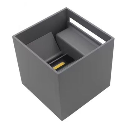 Éclairage de porte de jardin résistant à l'eau IP65 Cube Wall Mounted avec température de couleur réglable