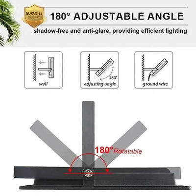 Puissance élevée 50W 100W IP65 LED Flood Light pour éclairage de stade extérieur Couleur sans fil Blanc
