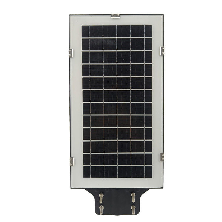 Lampe solaire à LED à haute puissance de 60w, lampe solaire gris foncé, en aluminium coulé sous pression